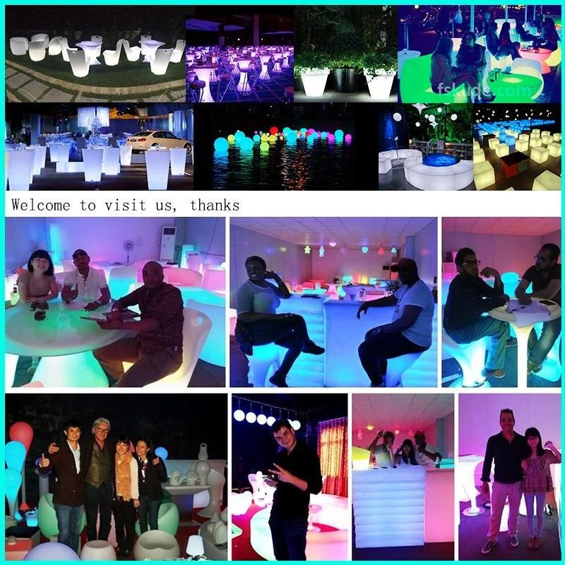 Glowing Bar Furniture Sports Bar Chair Illuminated Bar Furniture