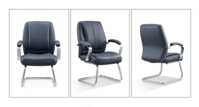 Modern Simple Design Meeting Chair Upholstered Leisure Office Chair Living Room Furniture Fabric Chair