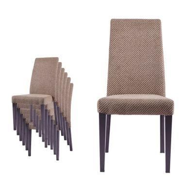 Modern Hotel Dining Room Luxury Strong High Black Dining Chair