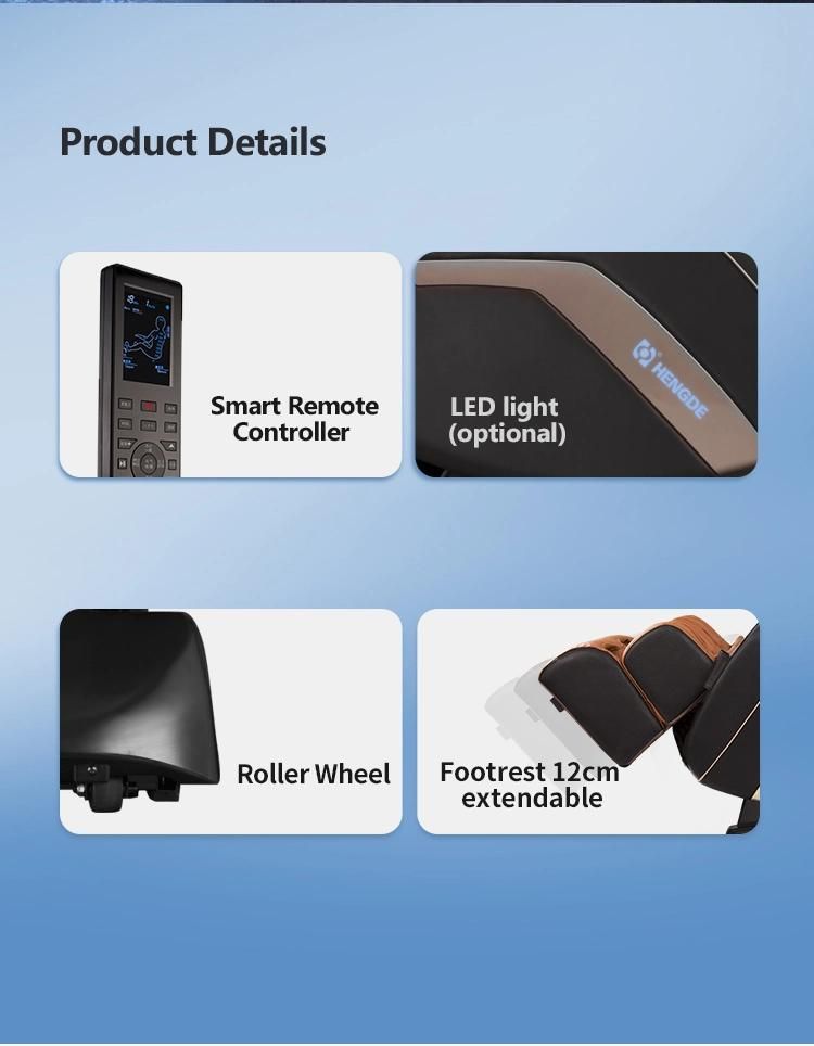 Made in China Full Body Massage with Heating Function Furniture Massage Chair