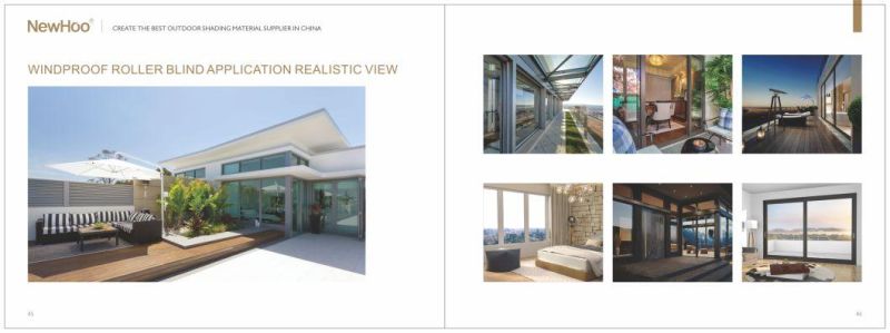 Superior Quality Aluminum Exterior Blind Exterior Decorative for Security Roller Blind Metal Shutter High Performance Superior Quality Customized Color
