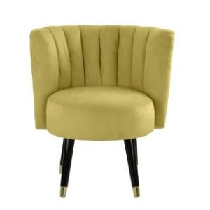 Chinese Modern Sectional Fabric Leisure Living Room Office Hotel Home Bedroom Recliner Furniture Sofa Chair with Wood Frame