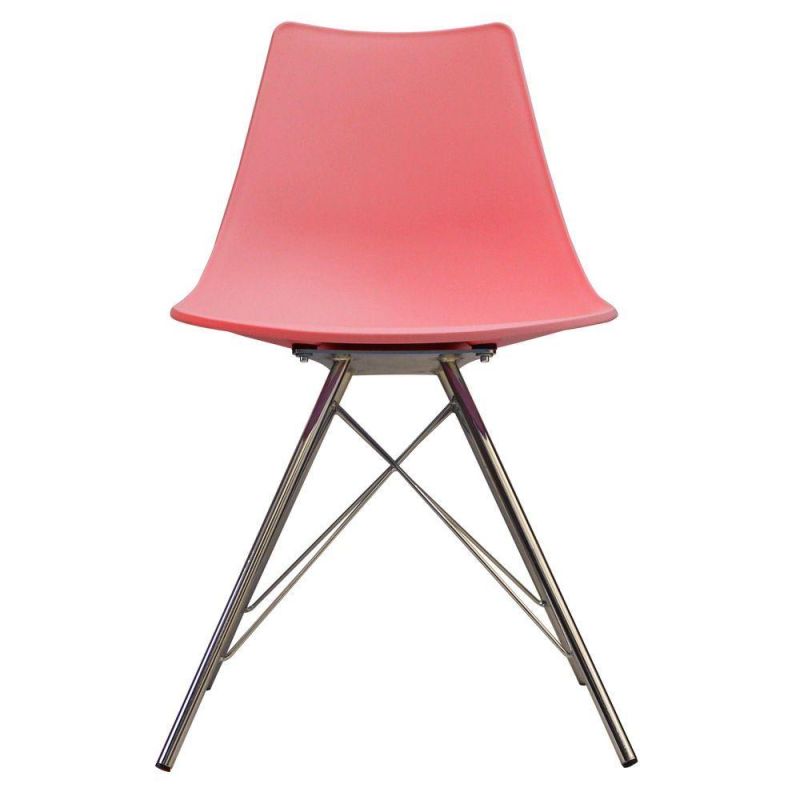 Modern Living Room Furniture Restaurant Injection Molding Plastic Dining Chairs