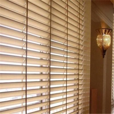 Easy Clean Indoor Sun Shading Wooden Venetian Blinds
