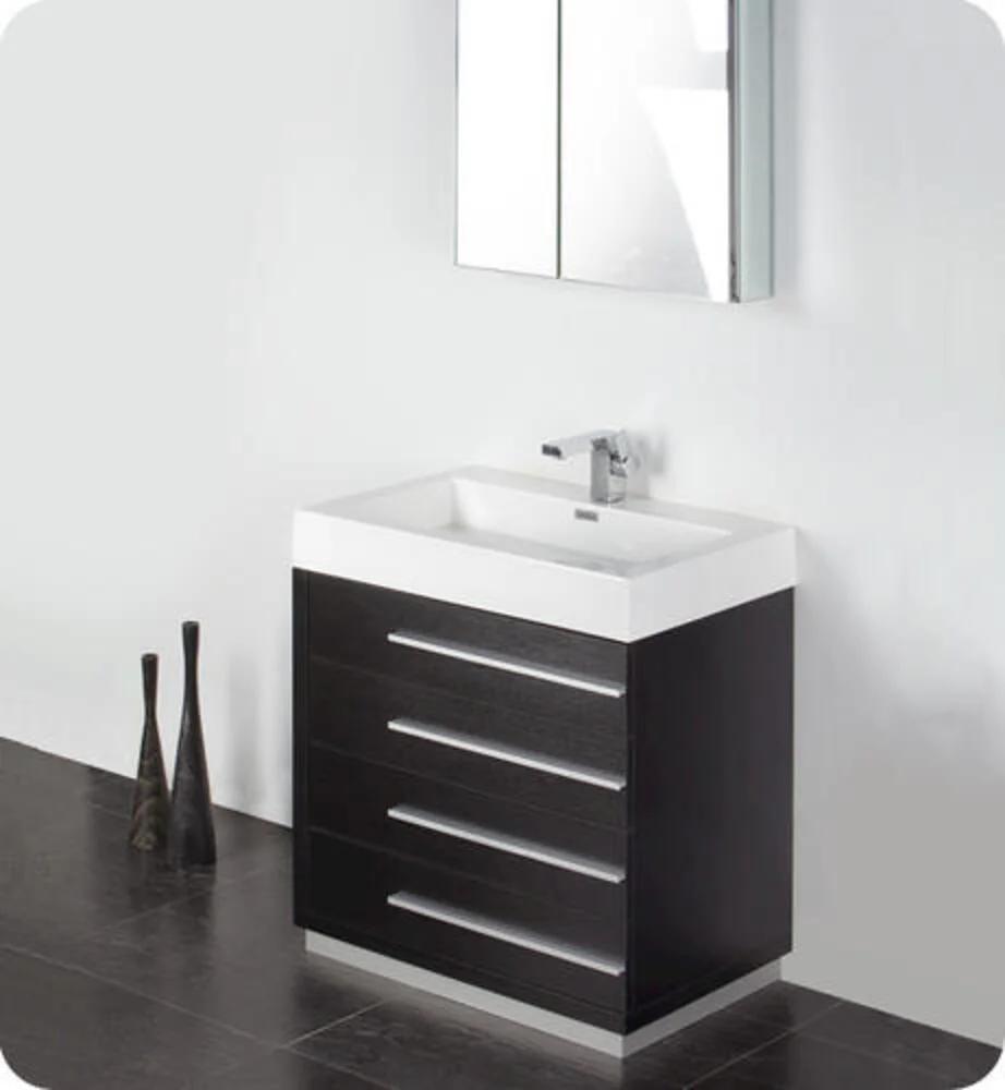 Best Sales Cheap Price PVC White Bathroom Vanity with Mirror Medicine Cabinet