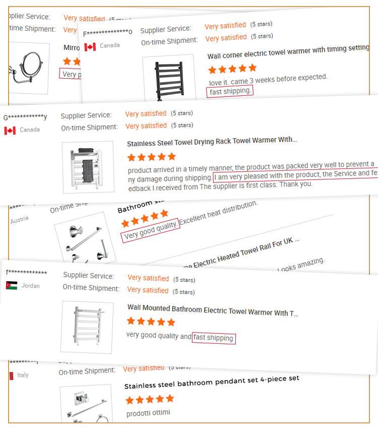 Kaiiy Modern Magnification Decorative Mirror Makeup LED Bathroom Mirrors