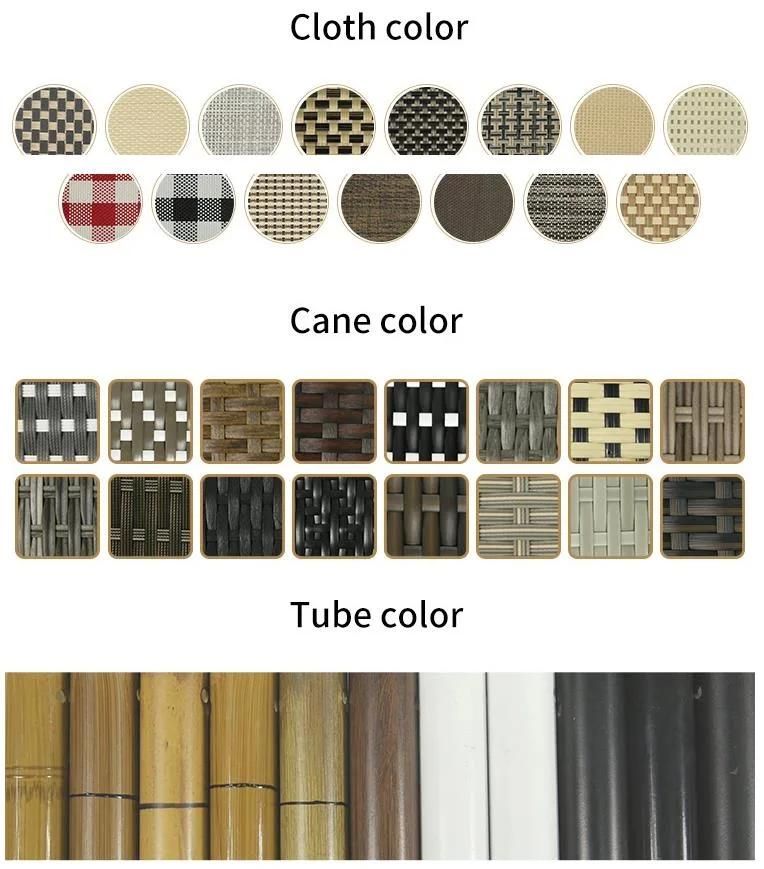 Aluminium Woodlook Frame Textilene Outdoor Stackable Furniture
