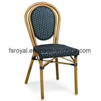 Hotel/Home Outdoor Garden Patio Furniture Leisure Dining Table Set Modern Aluminum Rattan Chair