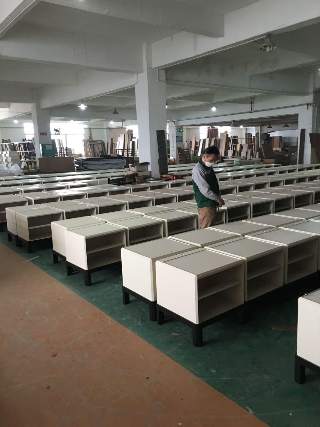 Chinese Factory Cheap Wood King Size Hotel Bedroom Furniture (NCHB-095103103)