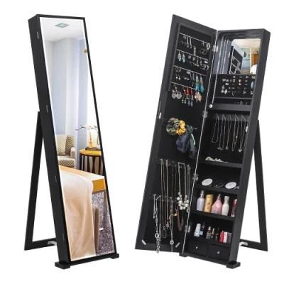 New Design Armoire LED Storage Cabinet Mirrorjewelry Cabinet