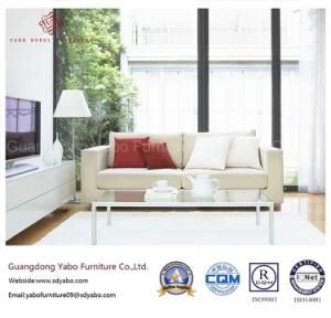 Modern Hotel Furniture with Wooden Three Seats Sofa (YB-0008)