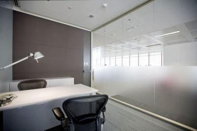 Modern Glass Curtain Glass Partition Removable Office Fire Proof Room Divider Partition Wall Section