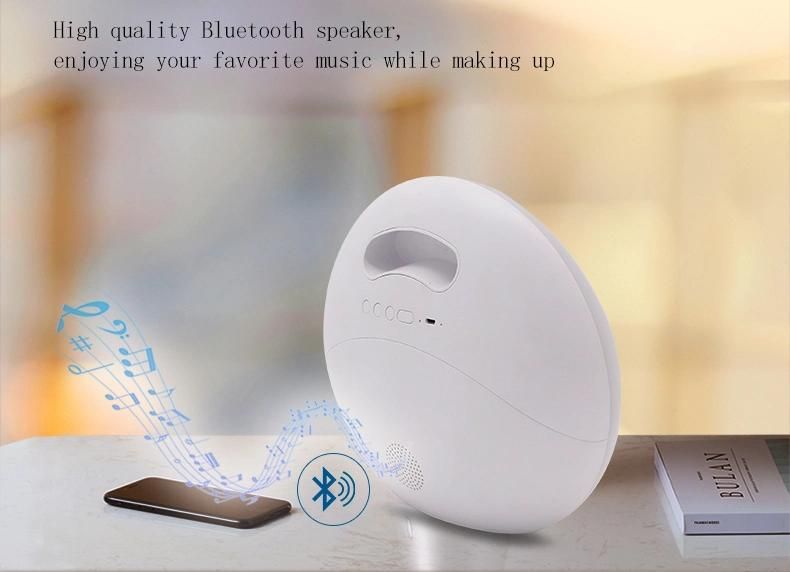 Special Design LED Makeup Mirror with Bluetooth Speaker