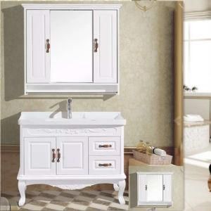 Wholesale Modern Solid Wood Bathroom Vanity with Floor Mounting 1019
