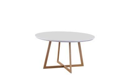 Modern Home Furniture MDF Panel Color Paper Dining Table