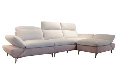 Modern Corner Couch Home Seating Scandinavian Fabric Sofa for Living Room Furniture Sets