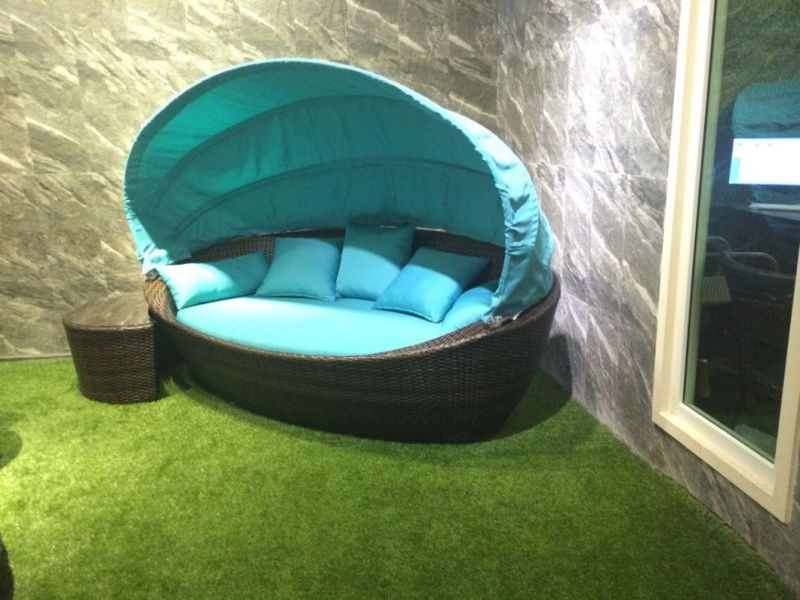 New Design 360 Swivel Sun Lounge Wicker Outdoor Furniture