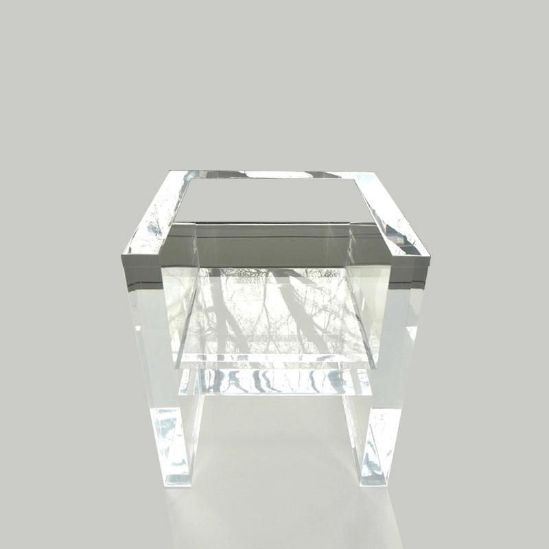 China Factory Modern Customized High Quality Clear Acrylic Invisible Office Chair Furniture