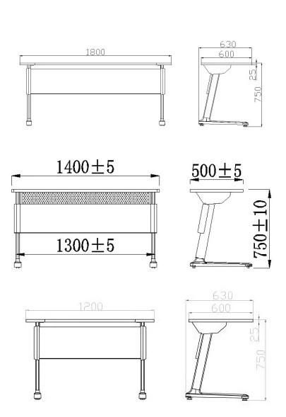Cheep Price Study Meeting Computer Conference Office Folding Desk