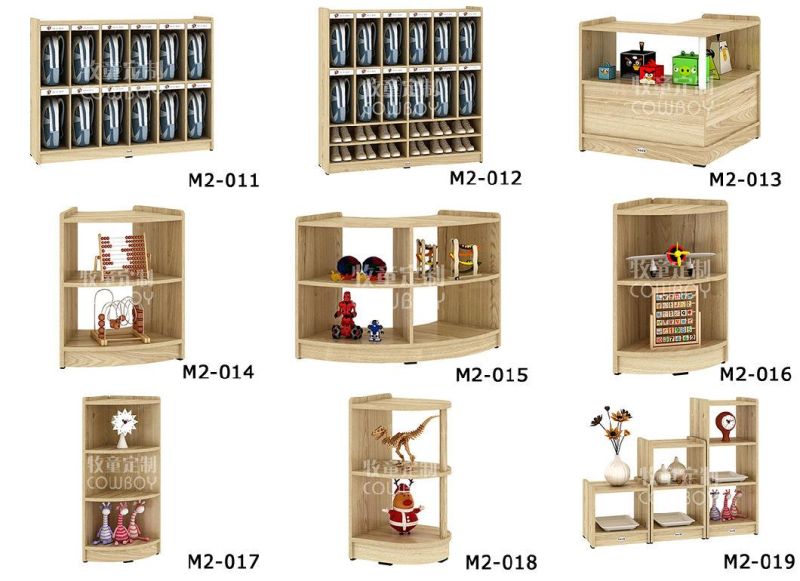 Wood Material Popular Kindergarten Design Furniture Kids Reading