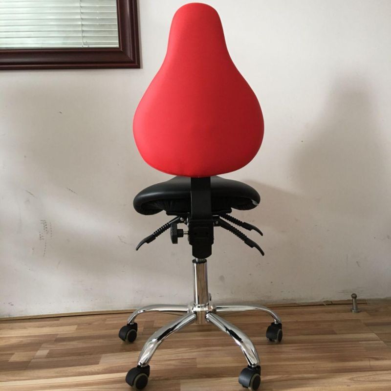 Medical Lab Dental Salon SPA Massage Rolling Saddle Stool