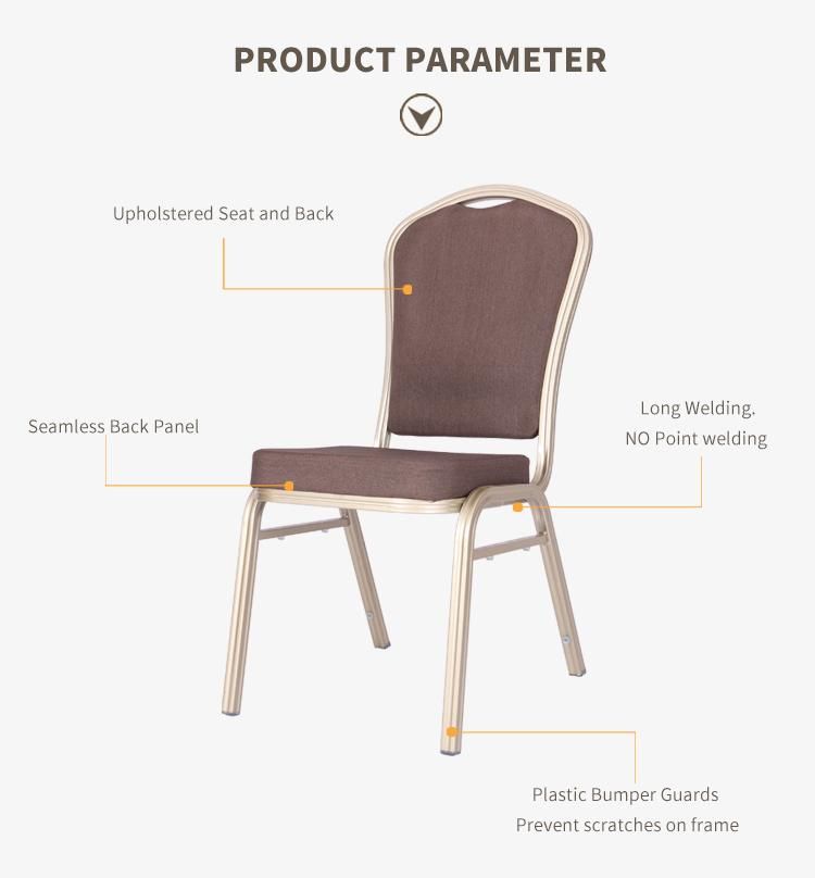 Factory Price Stacking Modern Outdoor Metal Aluminum Chiavari Event Restaurant Wedding Chiavari Banquet Dining Furniture Hotel Chair