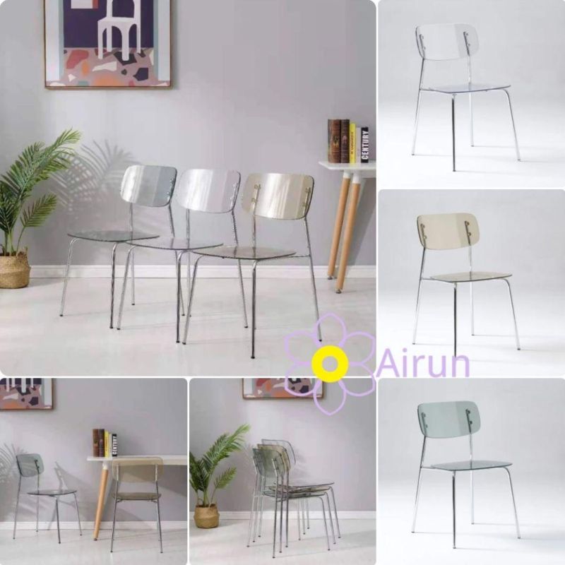 New Design Clear Plastic Chair High Quality Plastic Chair Transparent