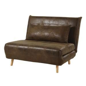 Single Modern Leisure Fabric Wooden Home Hotel Office Outdoor Dining Room Living Room Bedroom Furniture Sofa Bed