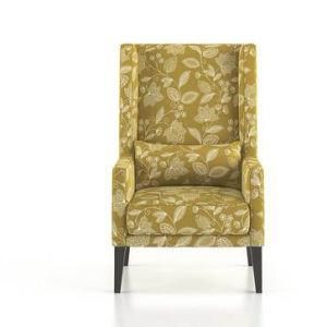 Modern Fabric High Back Wooden Leisure Home Office Hotel Garden Outdoor Living Room Bedroom Furniture Recliner Sofa Chair