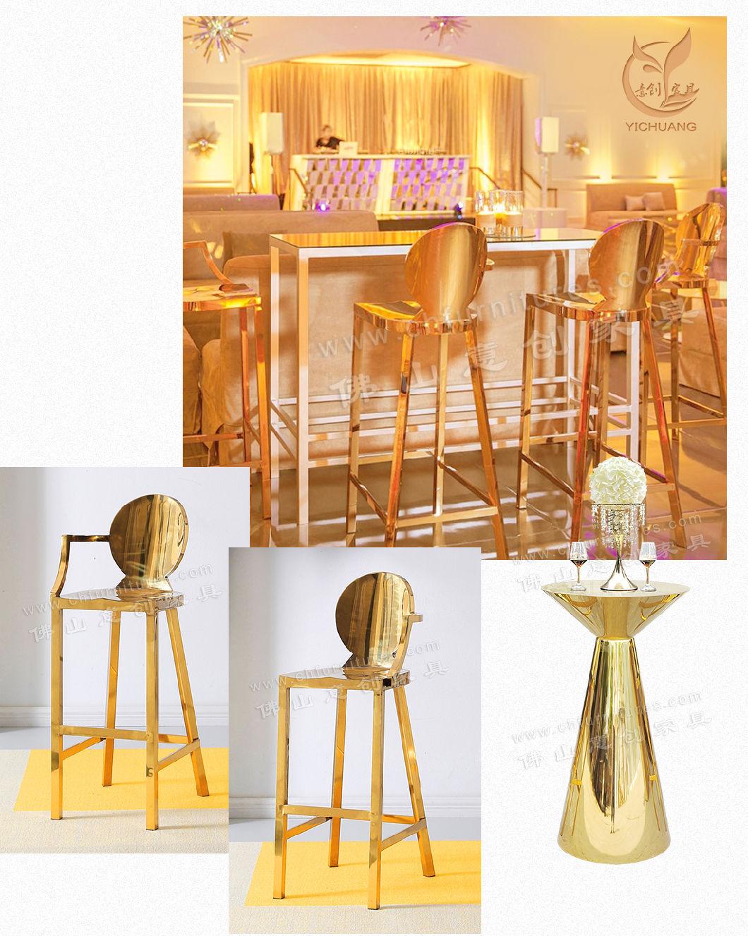 Hyc-Ss24 Modern Bar Stainless Steel Chair for Sale