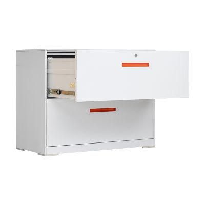 2 Drawer Lateral File Cabinet Wood Storage Filing Cabinet for Office Home