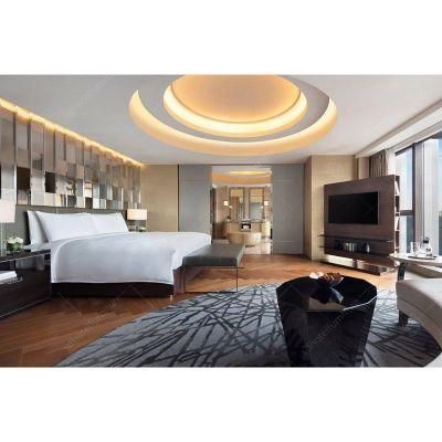 Wooden Contemporary Laminated Board Hotel Bedroom Furniture