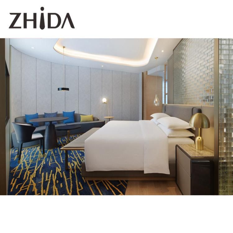 Modern Villa Apartment Standard Hotel Bedroom Furniture Set