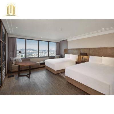China Custom Made Modern Solid Wood Hotel Furniture Set for 5 Star