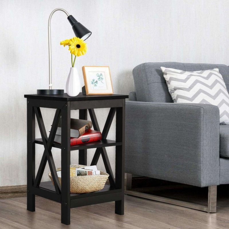 Nova Farmhouse Wood End Table for Modern Furniture