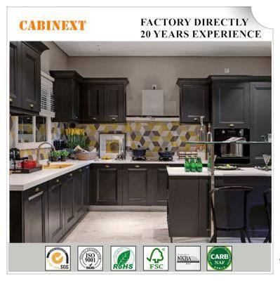 Shaker Solid Wood Home Furniture Kitchen+Cabinets