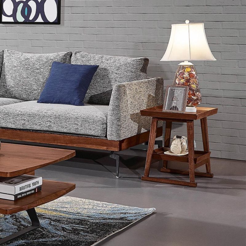 Modern Furniture Set Italian Living Room Fabric Sofa / Leather Sofa Chair