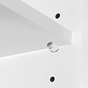 Modern Minimalist Bathroom Wall-Mounted Storage Cabinet with Doors and Adjustable Shelves 0240