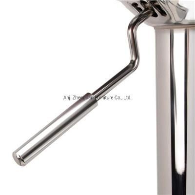 Height Adjustable Metal Modern Lounge Furniture Bar Chair Stool (ZG18-001)