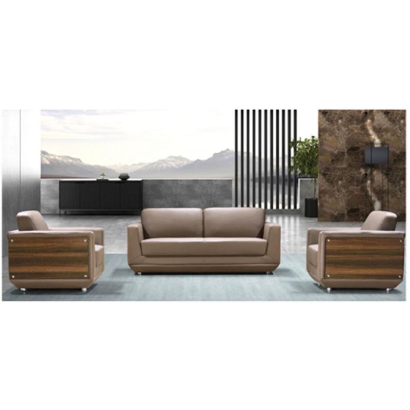 Hotel Office Sectional Modern Leather Sofa for Sale (SZ-SF842)
