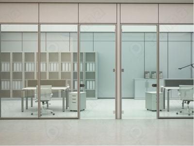 Cheap Glass Partition Latest Design Office Partition Top Quality Slim Frame Glass Partition