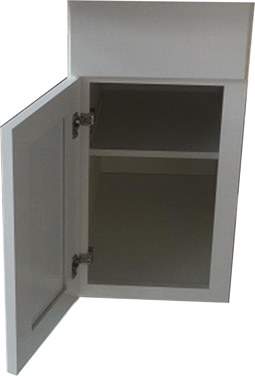 American Style Kitchen Cabinet White Shaker B12
