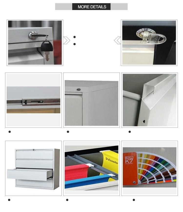 Modern Style High Quality Office Furniture Steel Lateral Filing Cabinet