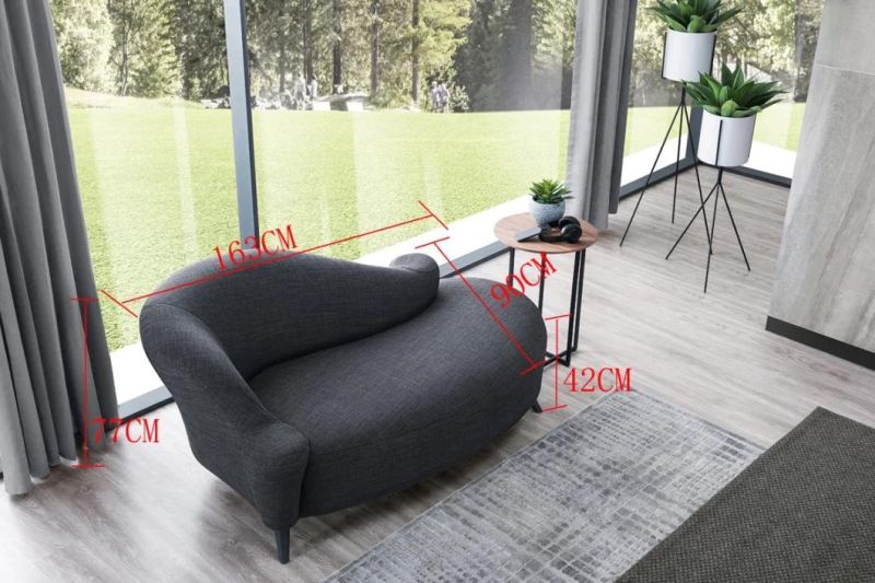 Leisure Furniture Living Room Furniture Fabric Sofa Crf24