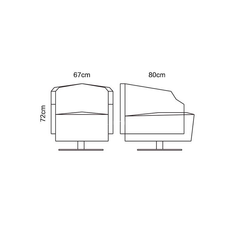 Commercial Modern Furniture of Leisure Chair