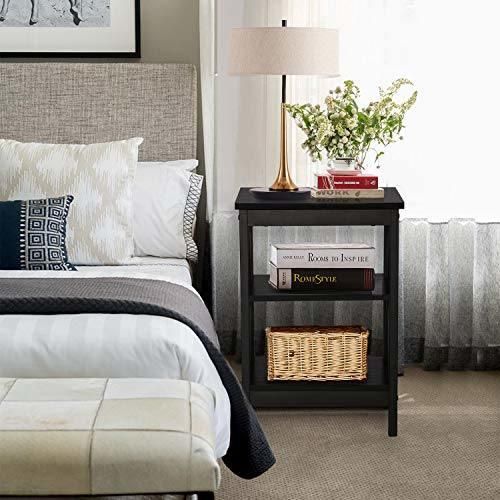 Nova Farmhouse Wood End Table for Modern Furniture