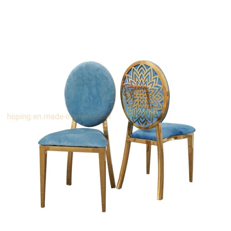 Outdoor Garden Furniture Banquet Wedding Chair Dining Table and Chair Set Modern Coffee Chairs Leisure Chair