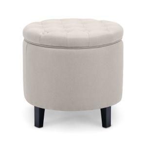 Modern Chinese Leisure Wooden Fabric Office Home Hotel Living Room Outdoor Garden Kids Bedroom Furniture Ottoman Storage Pouf Sofa Dining Chair