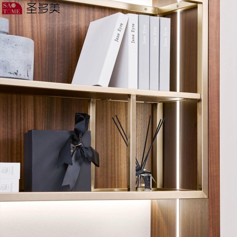Modern Home Hotel Apartment Bookcase Partition Cabinet