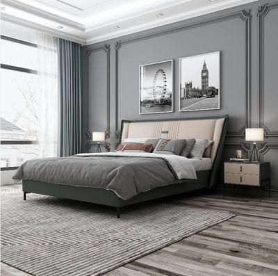 Wholesale Bedroom Furniture Double Bed Modern Luxury Furniture Bed